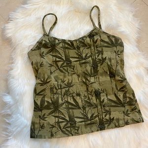 Green Camisole Size Medium